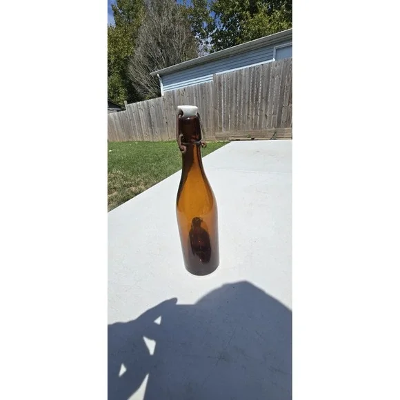 Vintage Beer Bottle Swing Top Porcelain Stopper