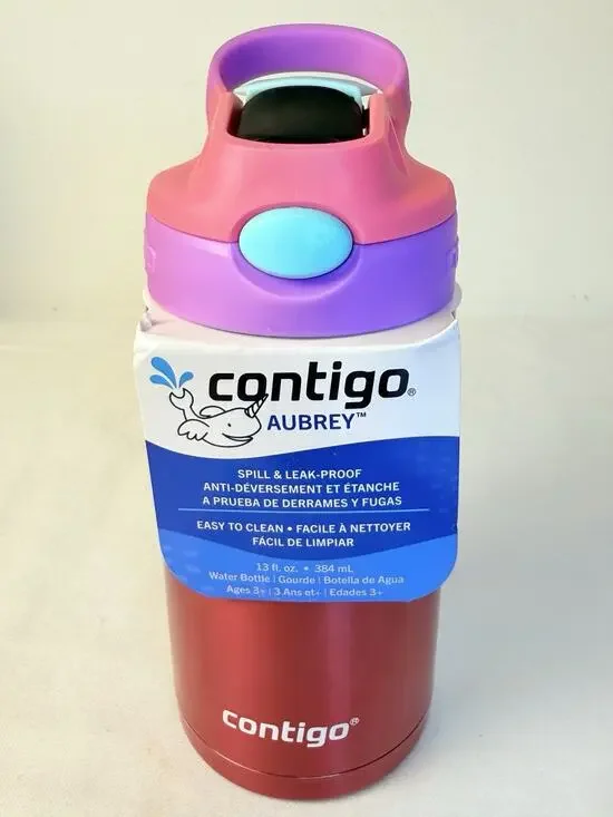 Contour Aubrey 14 Oz Insulated Stainless Steel + Straw In Azalea- Read