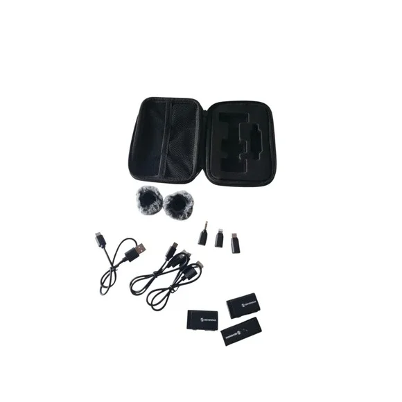 Sevenoak Wireless Lavalier Microphone‎ System Dual Mic for iPhone Android Camera