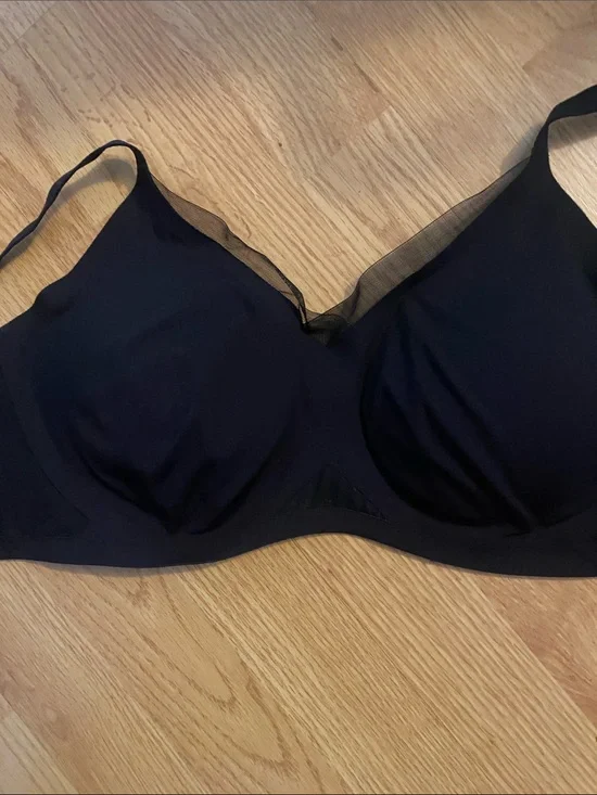 Preowned  Black  Honeylove Wireless Comfort Bra XL excellent