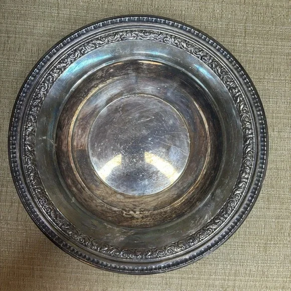 Reed & Barton Silver Plate Serving Bowl Vintage Dinnerware