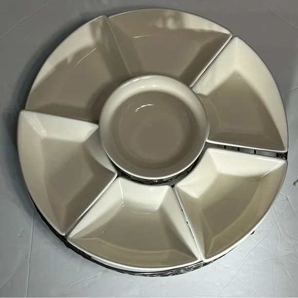 Home Essentials by the Danbury collection 7 Piece Beautiful Serving Dishes‎ NWOT