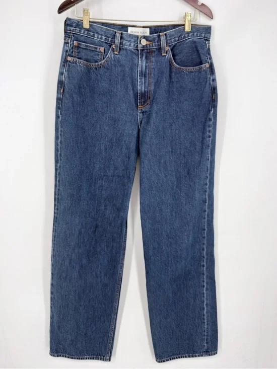 Denim Forum Aritzia The 90s Iggy Lo-Rise Baggy Jeans Dark Wash Size 29