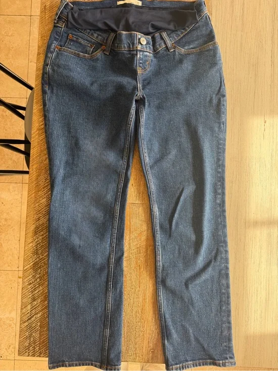 Abercrombie & Fitch Maternity The Ankle Straight Jeans