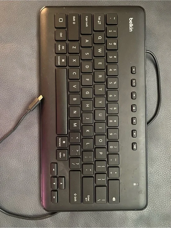 Belkin Compact Wired Keyboard — Black