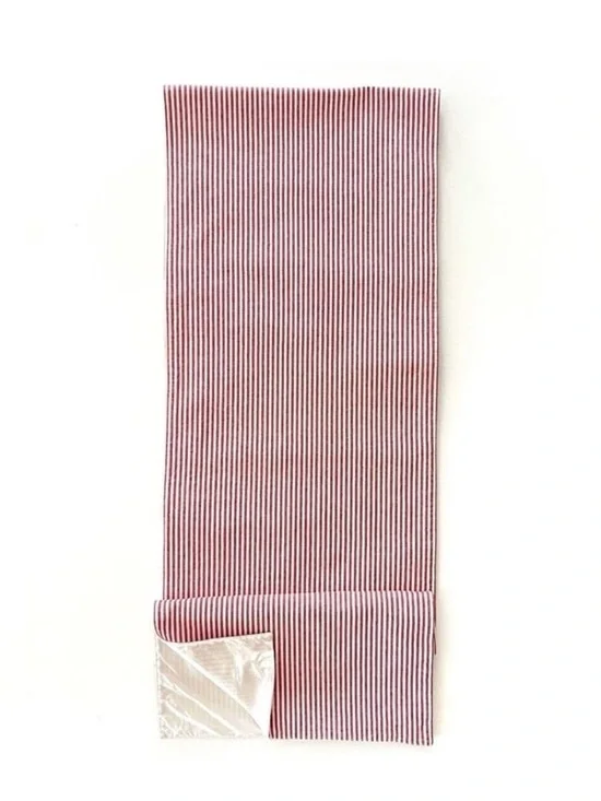 Pottery Barn Wheaton Striped Runner - Red