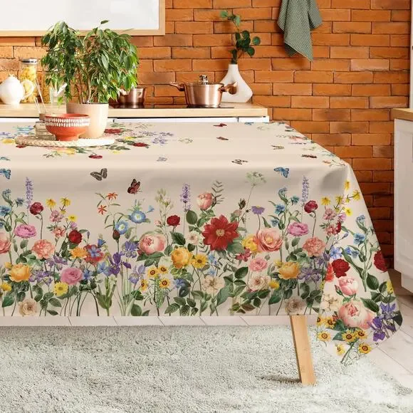Floral Butterfly Spring Summer ROUND 70