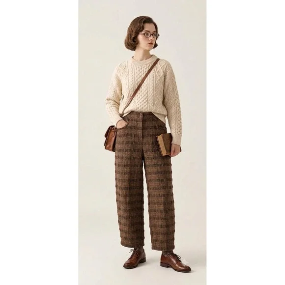 Lilith Wide Leg Pants Size 40 (30