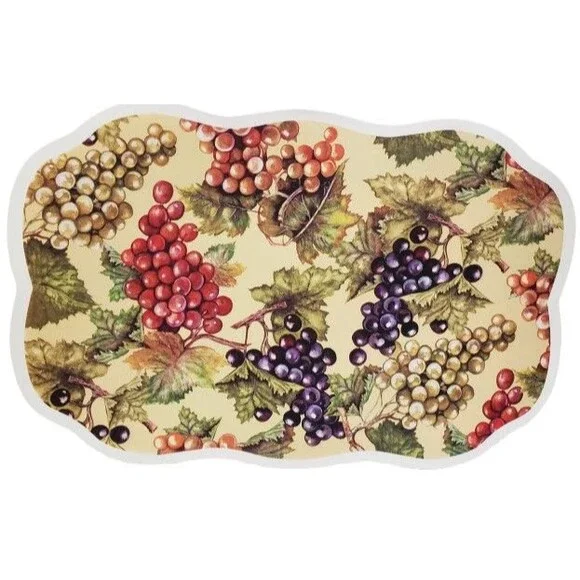 Set of 4 Same Kitchen Vinyl Non Clear Placemats (18