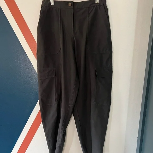 lululemon athletica charcoal grey Cargo utility barrel Pants