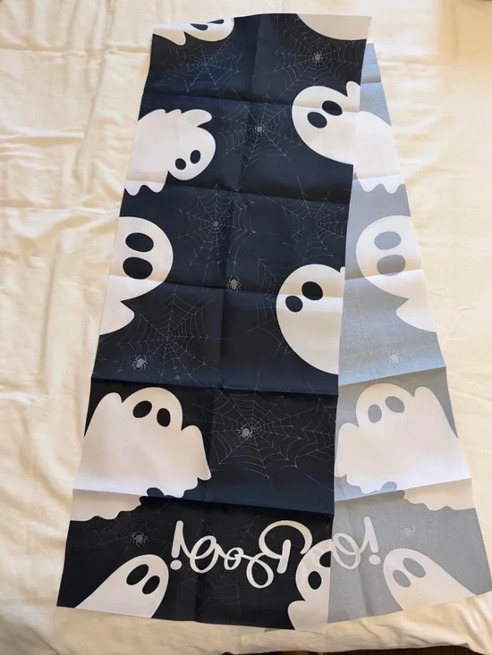 Halloween table runner
