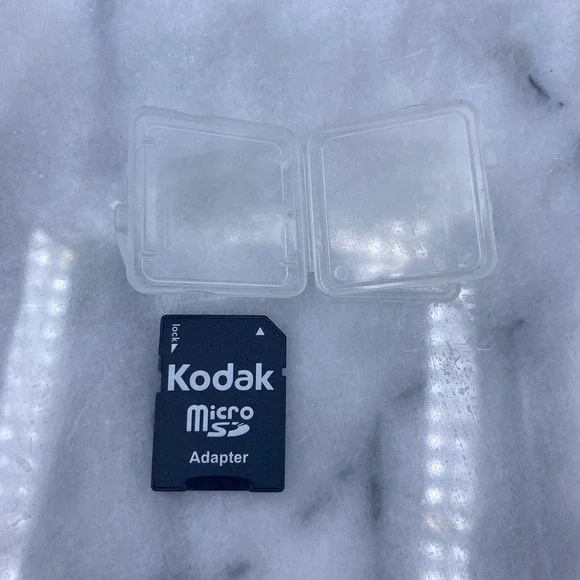 Kodak Micro SD to SD Memory Card Adapter Protective Case 508-56719 B Untested