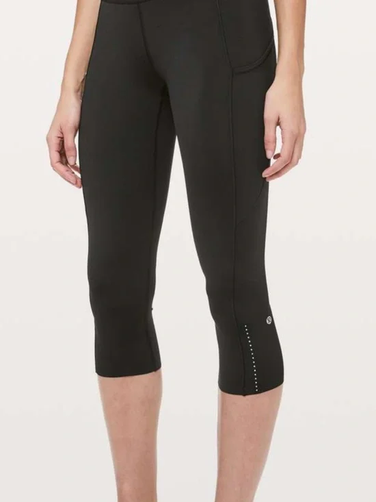 Lululemon Fast & Free Crop II *Nulux 19