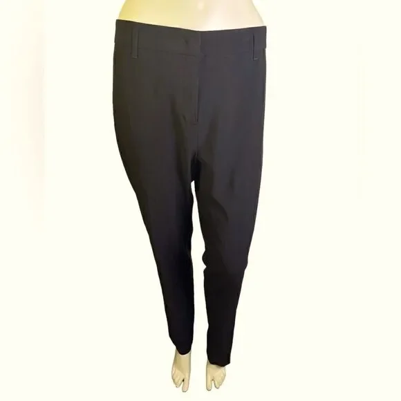 Gerard Darel of Paris Black F/F Dress Pants Great Pre-Owned Condition Sz46/US 10