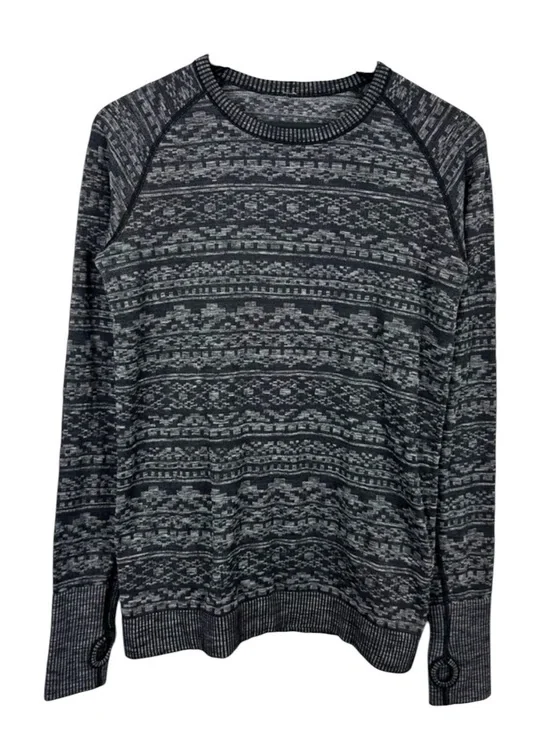 Lululemon Rest Less Pullover Size 10 Grey