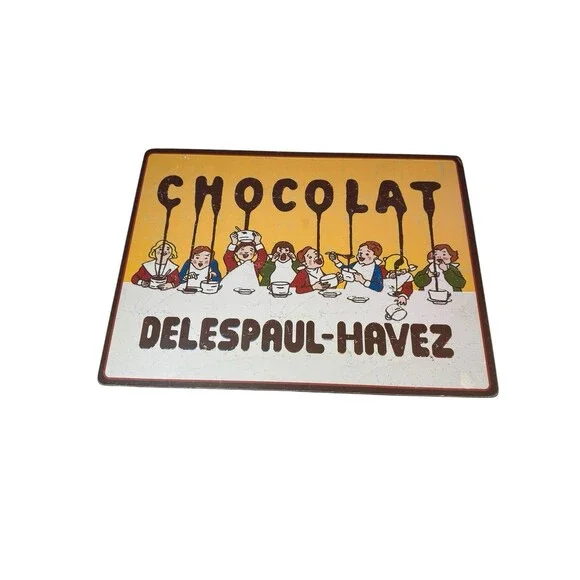 Pottery Barn Chocolat Delespaul Havez Rectangular Cork-Backed Wall Decor