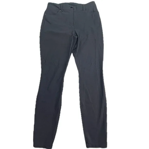 Lululemon City Sleek 5 Pocket Pant Women 30 Black High Rise Slim LW5EJ8S