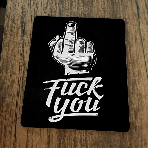 Middle Finger‎ F**k You Mouse Pad
