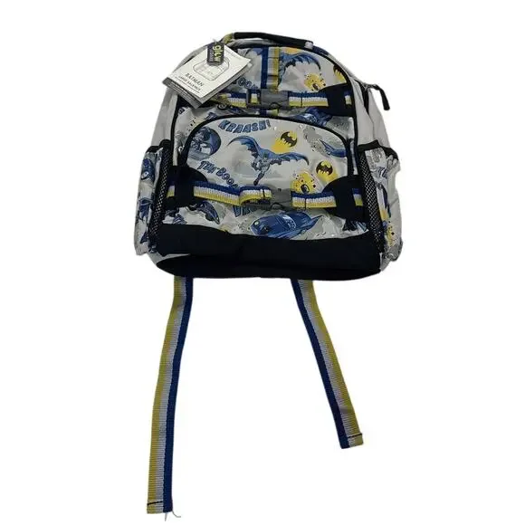 NWT Pottery Barn Mackenzie Batman Glow-in-the-Dark Large Backpack School Travel
