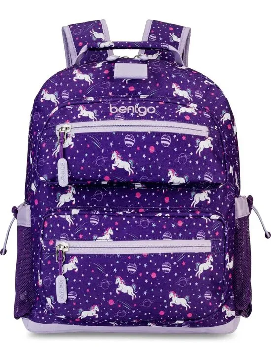 Durable Water-Resistant Kids Backpack with Fun Print - Perfect for School & Play