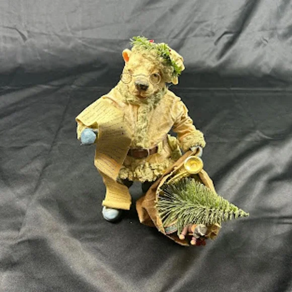 Lord Nicholas Polar Bear Figurine Londonshire Christmas Holiday Decor 9 inch