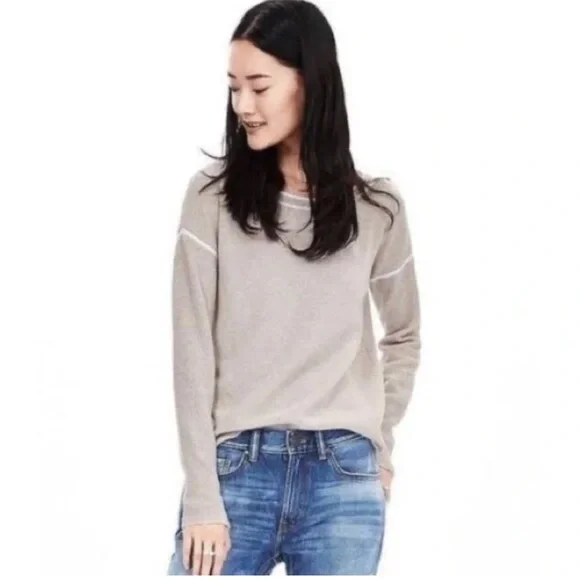 Banana Republic Filpucci‎ Fine Italian Yarn Cashmere Blend Sweater