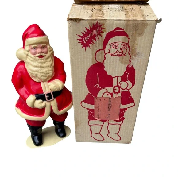 Vintage Union Products Santa Claus Blow Mold 17