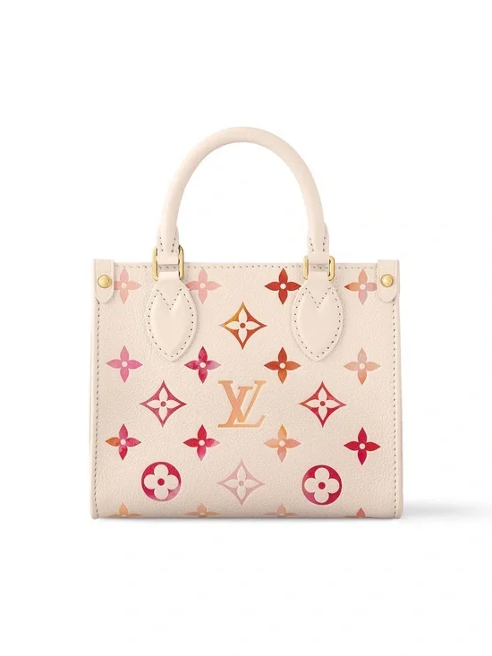 NEW Louis Vuitton Sunrise Aquarelle Collection OnTheGo BB