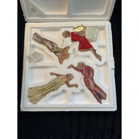 10th Issue Set Marilyn Monroe Bradford Exchange Porcelain Ornament Set of 4 (#3)