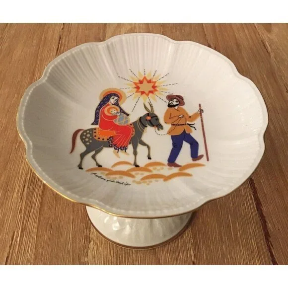 Vintage Kaiser W Germany Porcelain Compote 5