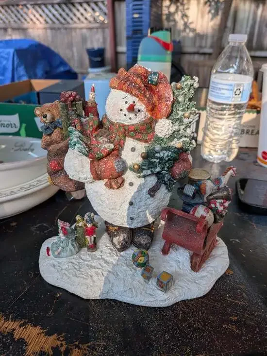 Sherwood Collection Festive Gathering First Edition 2000 Snowman
