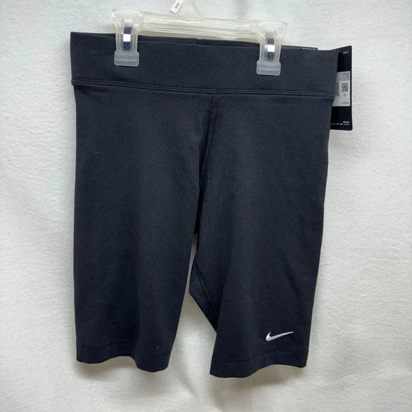 Nike Womens Black Tight Fit Athletic Bike Shorts‎ XS CZ8526 010 NWT