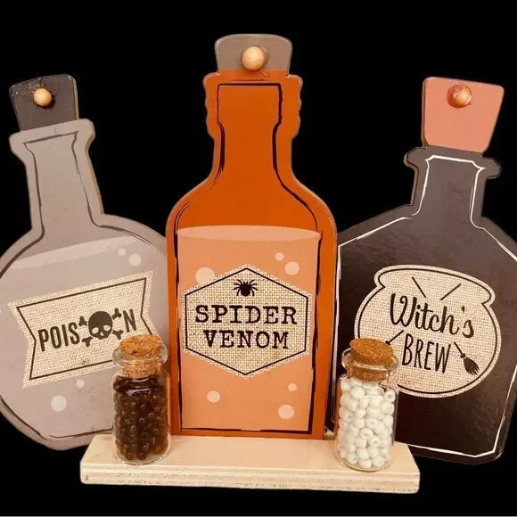 2/$20 SPOOKY HALLOWEEN ELIXIRS, SET OF 5‎