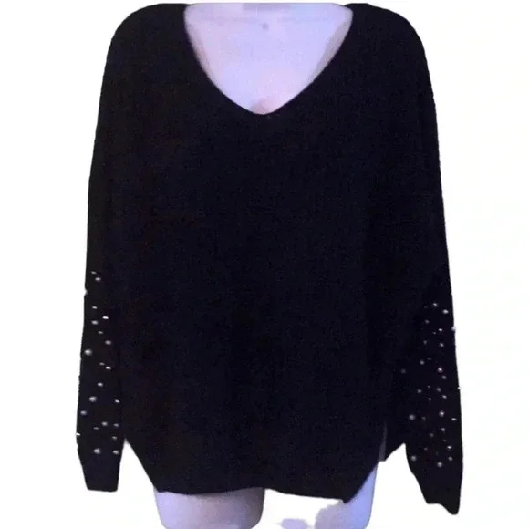 Debut Sweater with sleeve embellishments