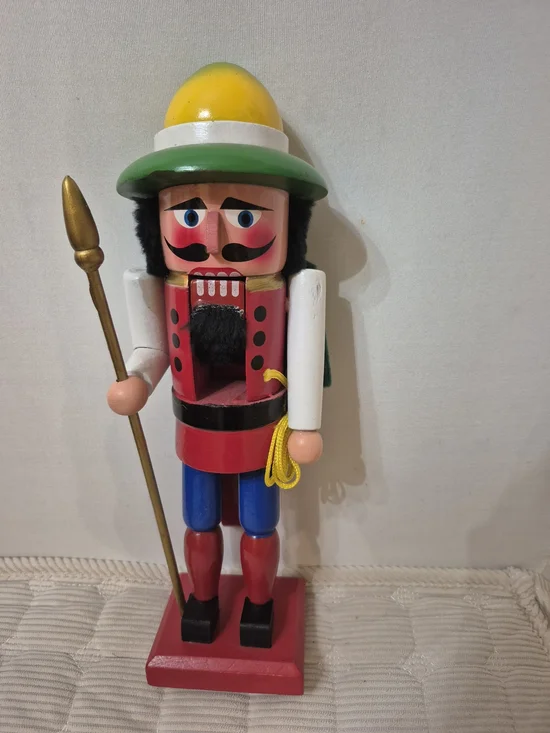 Alpine Climber Nutcracker, Red, Blue, Green, Yellow