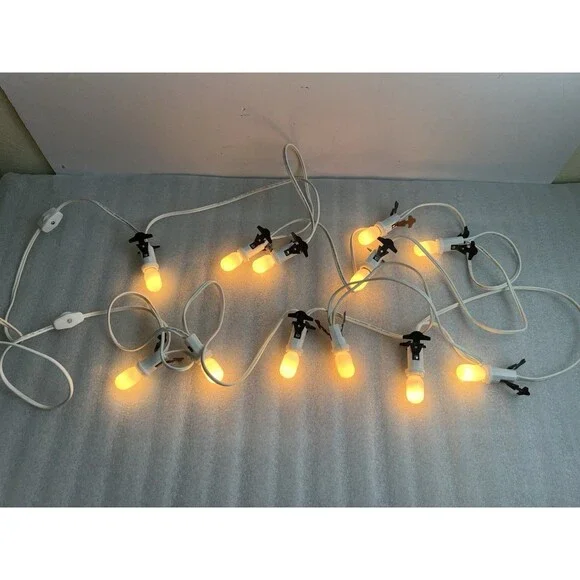 2 Sets Dept 56 - 6 Socket Light Set - Village Accessories Bulbs Included Works