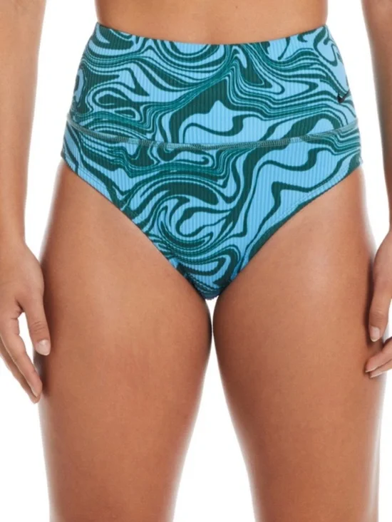 NWT Nike Swim Swirl Bikini Bottoms