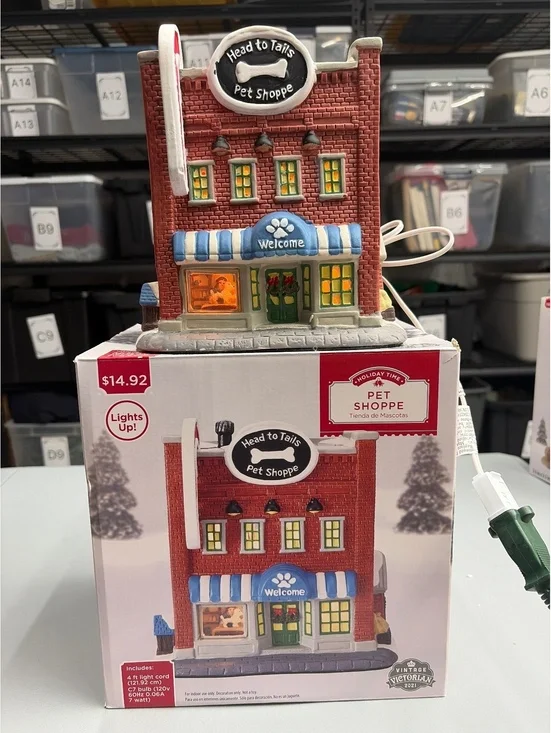 Holiday Time Barn Village Country Barn House