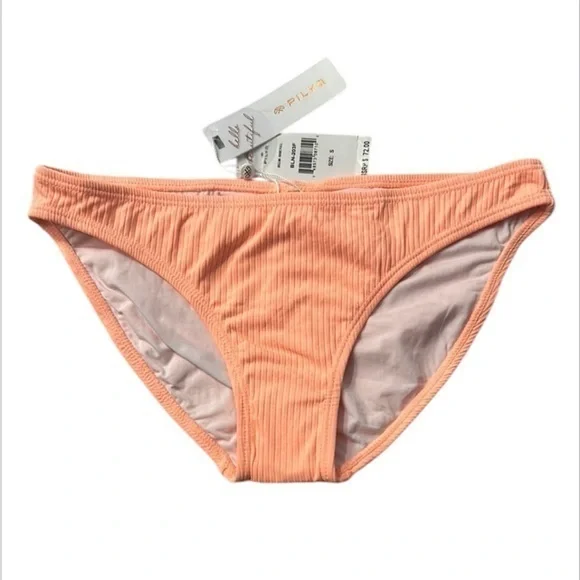 PILYQ Bellini basic full back bikini swim bottom size small