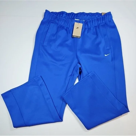 Nike Sportswear Womens Blue Windrunner‎ Straight Leg Knit Pants Size 1X NWT
