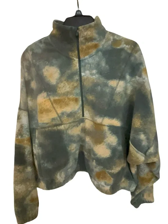 Nike One Tie-Dye Quarter-Zip Therma Fit Relaxed Gorpcore Athleisure Pullover XL
