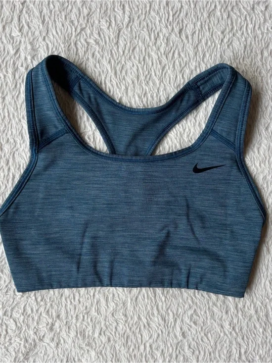 Nike Women's Blue Racerback Sports Bra