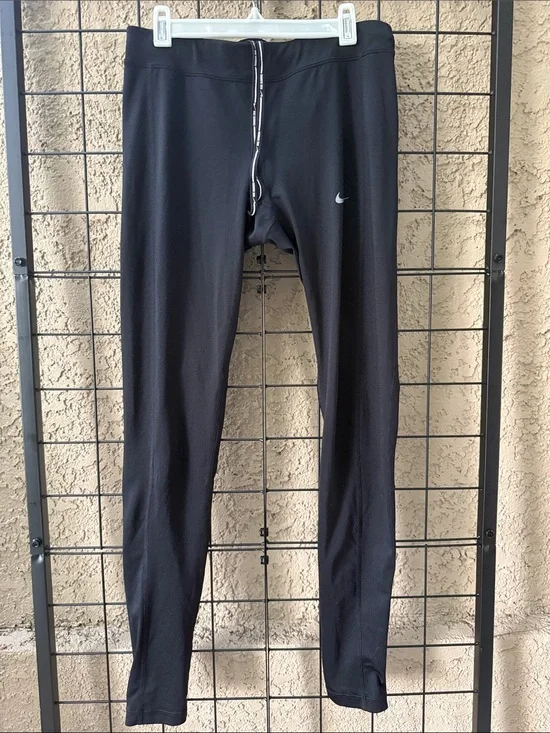 Nike Black Training Joggers with Drawcord