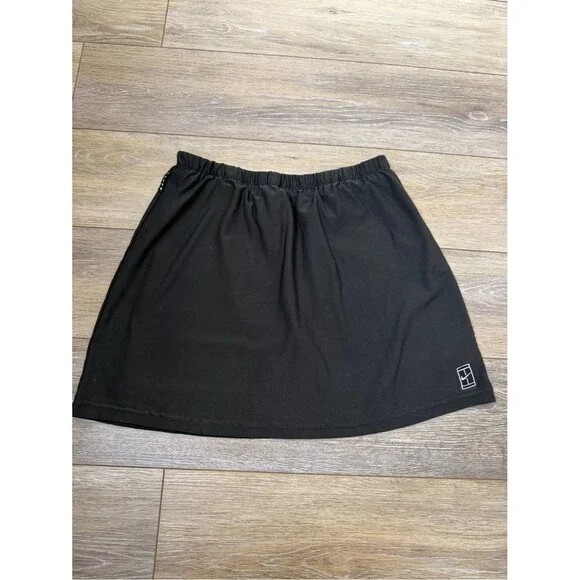 VTG Nike Black Women's Athletic Skort with Elastic Waist Sz S