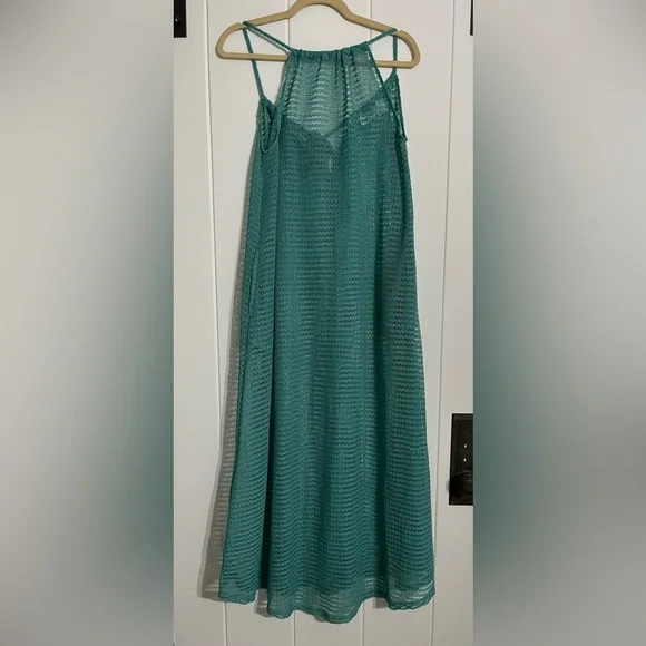 Haute Hippie Teal Swim Coverup