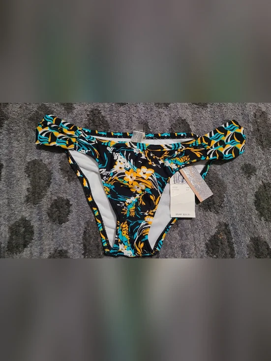 NWT Raisins Floral Bikini Bottoms sz S