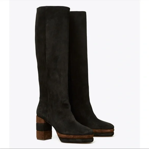 Tory Burch Platform Tall Knee High‎ Boot