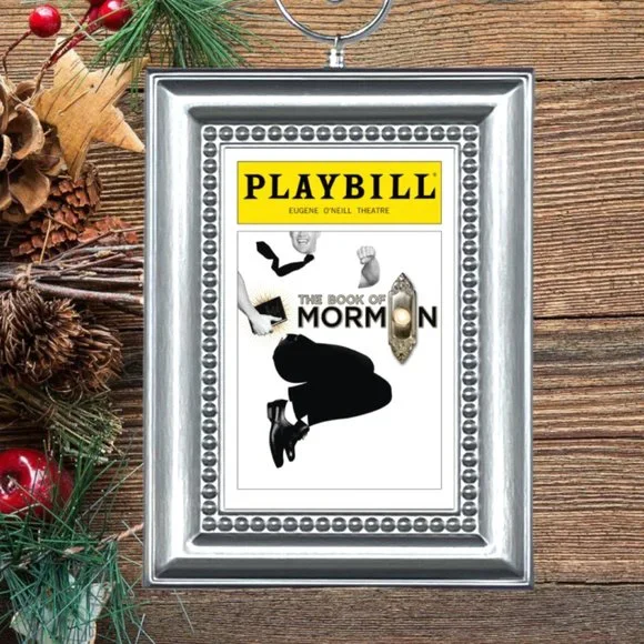 The Book Of Mormon‎ Broadway Musical Playbill Christmas Tree Ornament