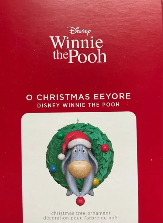Disney's Winnie the Pooh O Christmas Eeyore 2021 Hallmark Christmas Ornament