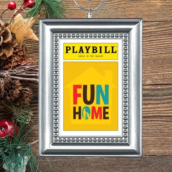 Fun Home Broadway Musical Playbill Christmas Tree‎ Ornament
